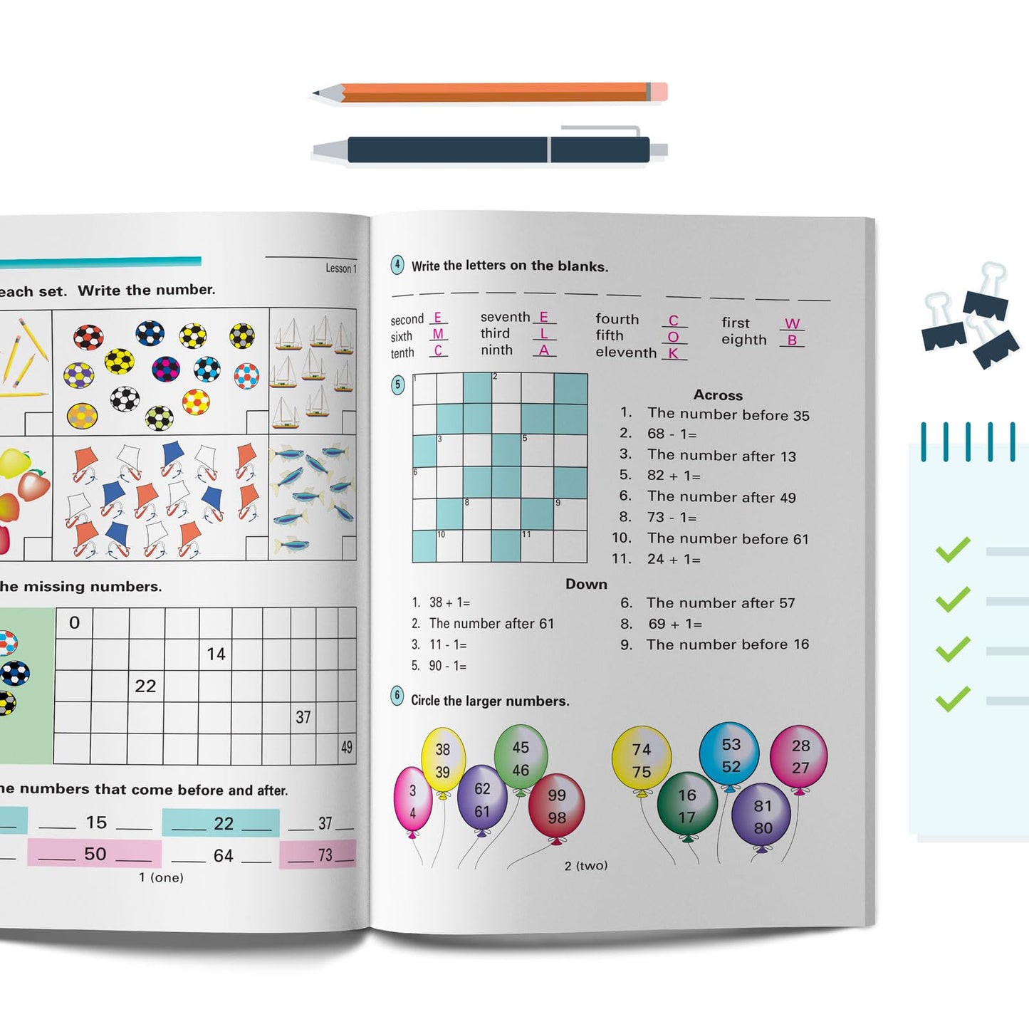 Horizons 2nd Grade Math Student Book 1 (Lifepac)