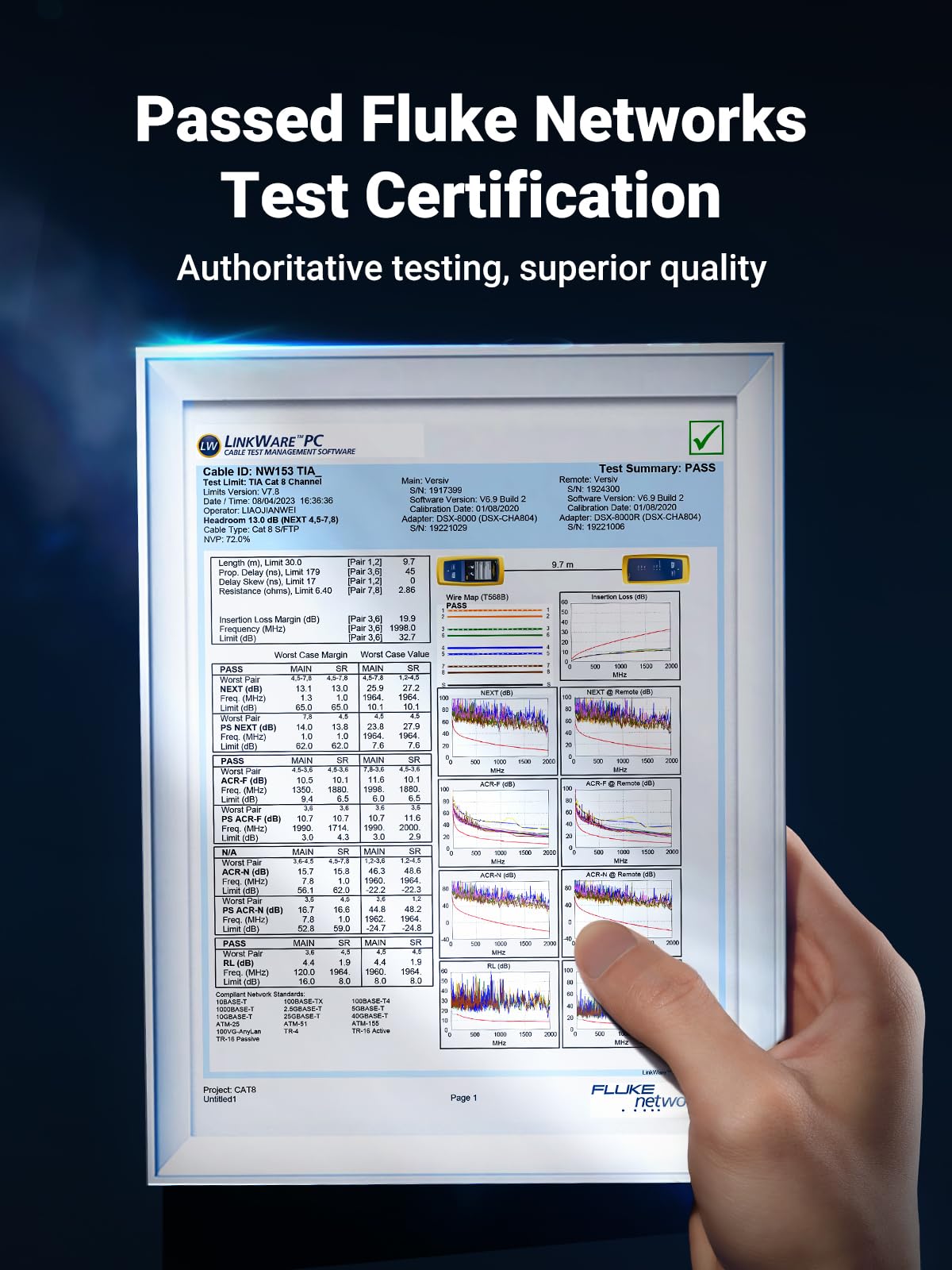 UGREEN Cat 8 Ethernet Cable 6FT, High Speed Braided 40Gbps 2000Mhz Network Cord Cat8 RJ45 Shielded Indoor Heavy Duty LAN Cables Compatible for Gaming PC PS5 Xbox Modem Router 6FT