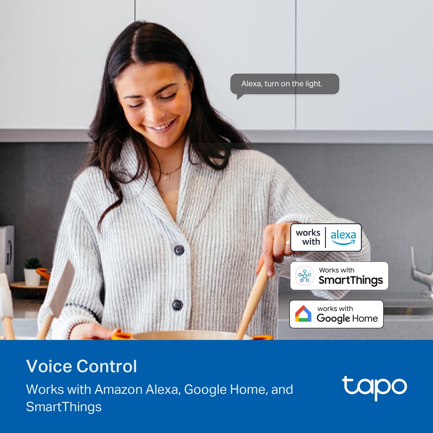 TP-Link Tapo Smart Light Switch, Single Pole, Neutral Wire Required, 2.4GHz Wi-Fi Light Switch Compatible with Alexa and Google Home, UL Certified, No Hub Required, White, Tapo S500(4-Pack)