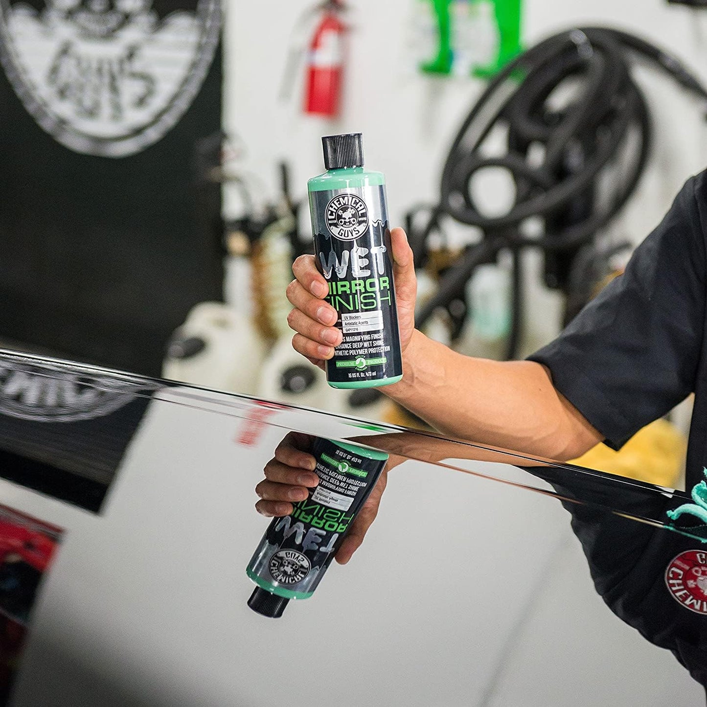 Chemical Guys GAP11216 Wet Mirror Finish High Gloss Glaze, (Great for Cars, Trucks, SUVs, Motorcycles & More) 16 fl oz