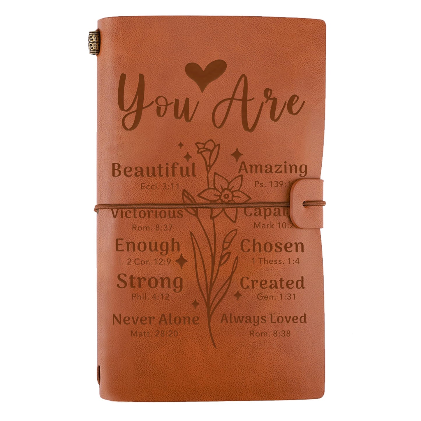 Christian Gifts For Women, Leather Journal Gift for Women, Birthday, Christmas Gifts For Mom, Inspirational Gifts for Women Religious Gifts for Women, Spiritual Gifts, Graduation Gift for Daughter