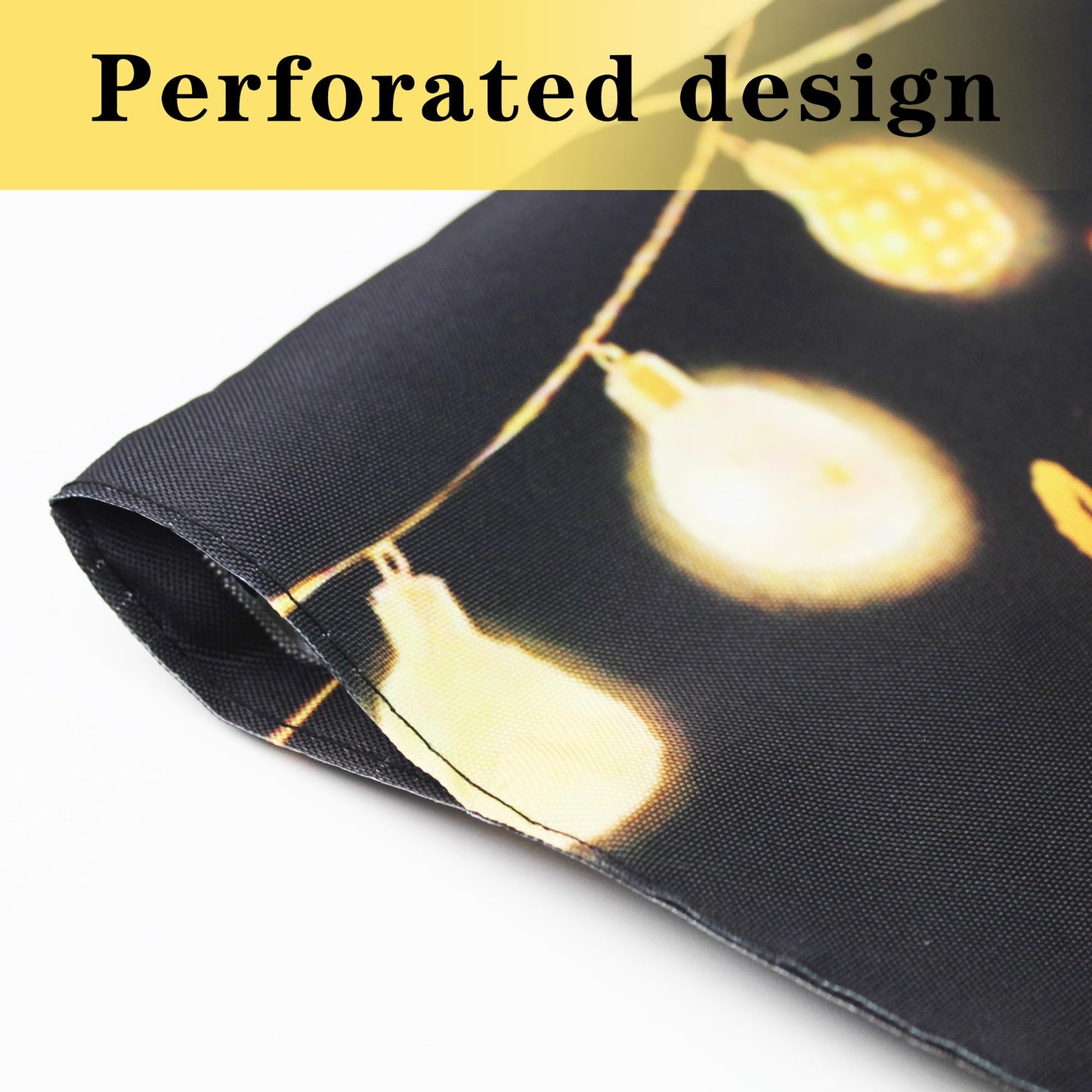 RedFinches Lighted Christmas Garden Flag, Christmas Garden Flag, 12×18 inch Led Christmas Yard Flag, Double Sided Christmas Santa Claus Garden Flag for Outside Yard Garden Lawn Decoration