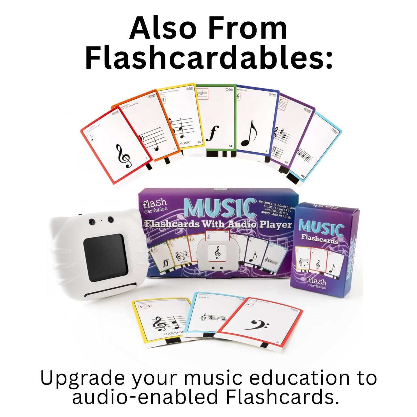 Flashcardables Premium Music Flash Cards