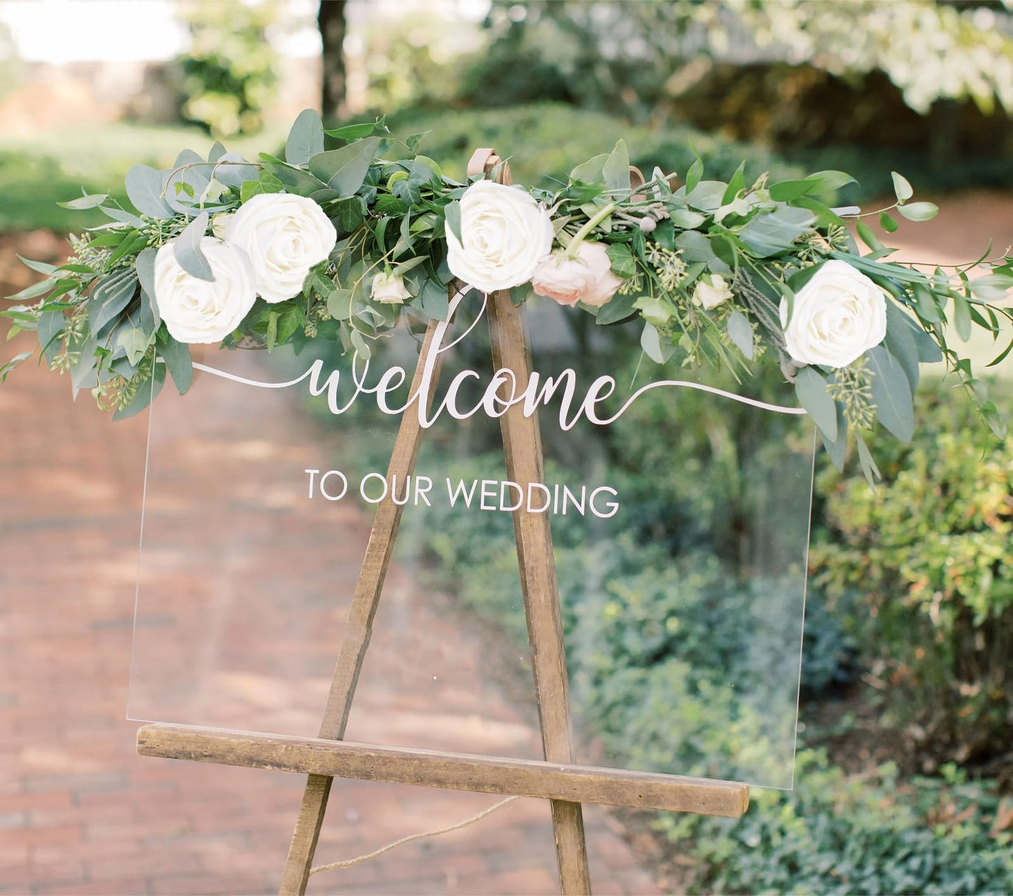 Uznaeoi 5PCS White Roses Artificial Flowers 17.3’’Real Touch Flowers Fake Rose Bouquet with Stems for Wedding Home Party Centerpieces Decoration(White)