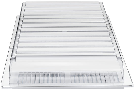 Ventilaider Air Vent Extender for Under Furniture, Includes Installation Tape, Stronger Plastic Material, Low Profile, Fits Floor Registers Covers Up to 11.3" Wide, 1.2" Tall, Extends from 17"-30"
