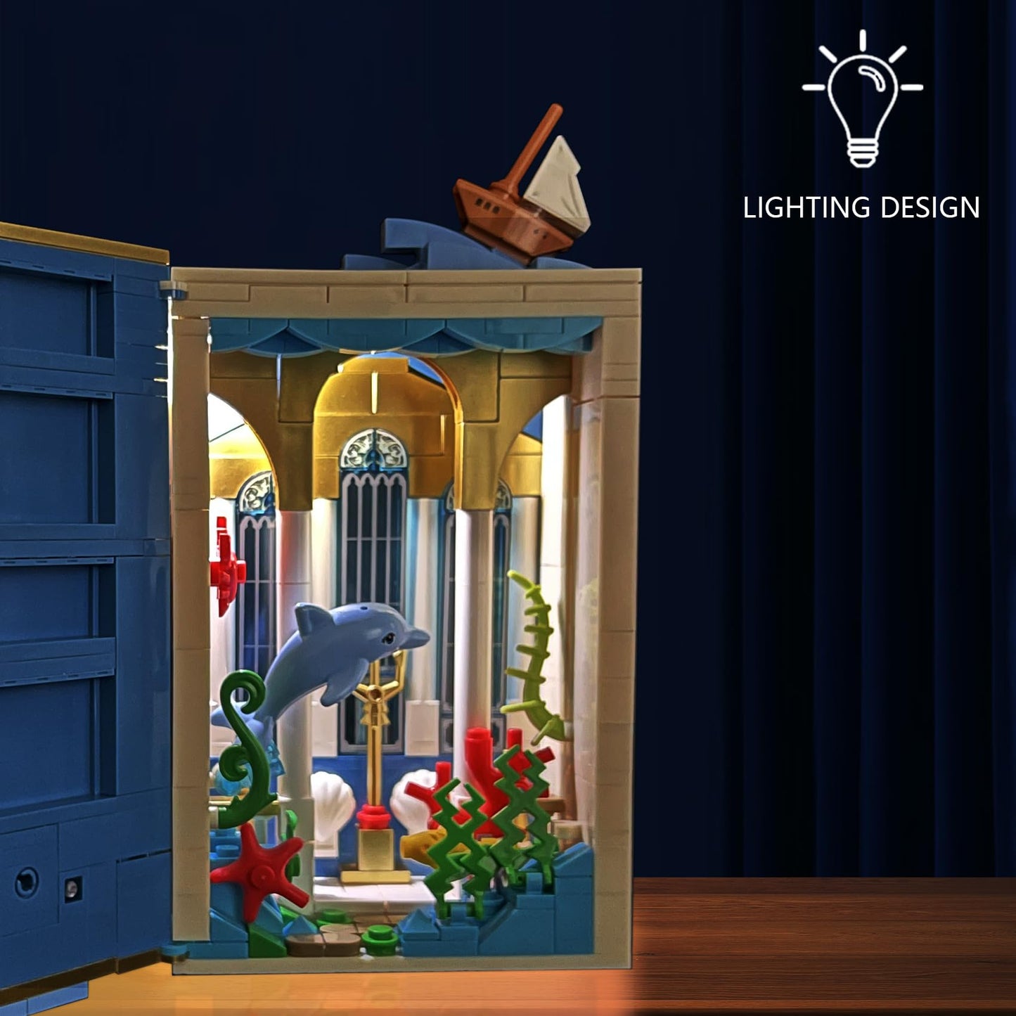 Vinbosion Fairytale Book Building Blocks Set, Building Toys, Educational Toys,Gift for Birthday,Christmas, New Year