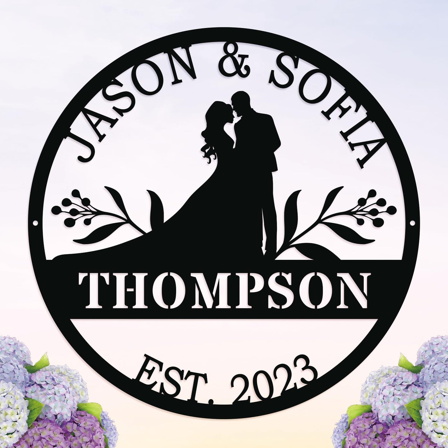 Wedding Gifts for Couples 2025,Infinity Signs with Couple Name, Personalized Valentine'S Day Engagement Gifts, Gifts for Newlyweds, Anniversary Wedding Gift for Couple,Metal Name Signs Personalized(A)