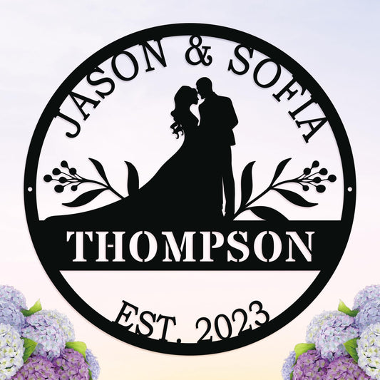 Wedding Gifts for Couples 2025,Infinity Signs with Couple Name, Personalized Valentine'S Day Engagement Gifts, Gifts for Newlyweds, Anniversary Wedding Gift for Couple,Metal Name Signs Personalized(A)