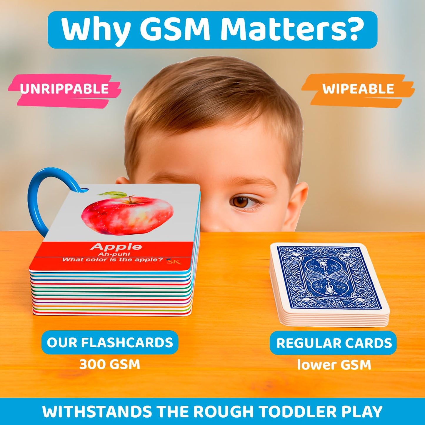 Study Key English Toddlers Flashcards – Sight Words Flash Cards for Kindergarten – Shapes, Animals, Fruits, Colors, Numbers & ABC Flash Cards for Toddlers Ages 1+