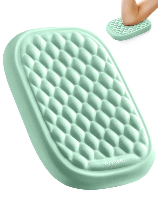 【Upgraded Larger and Thicker】Vaydeer Elbow Rest Pad 1pc, Desk Wrist Rest Memory Foam Armrest, Ergonomic Mouse Cushion Support, Wrist Pain Relief for Computer Laptop Working Typing Gaming Office Gadget