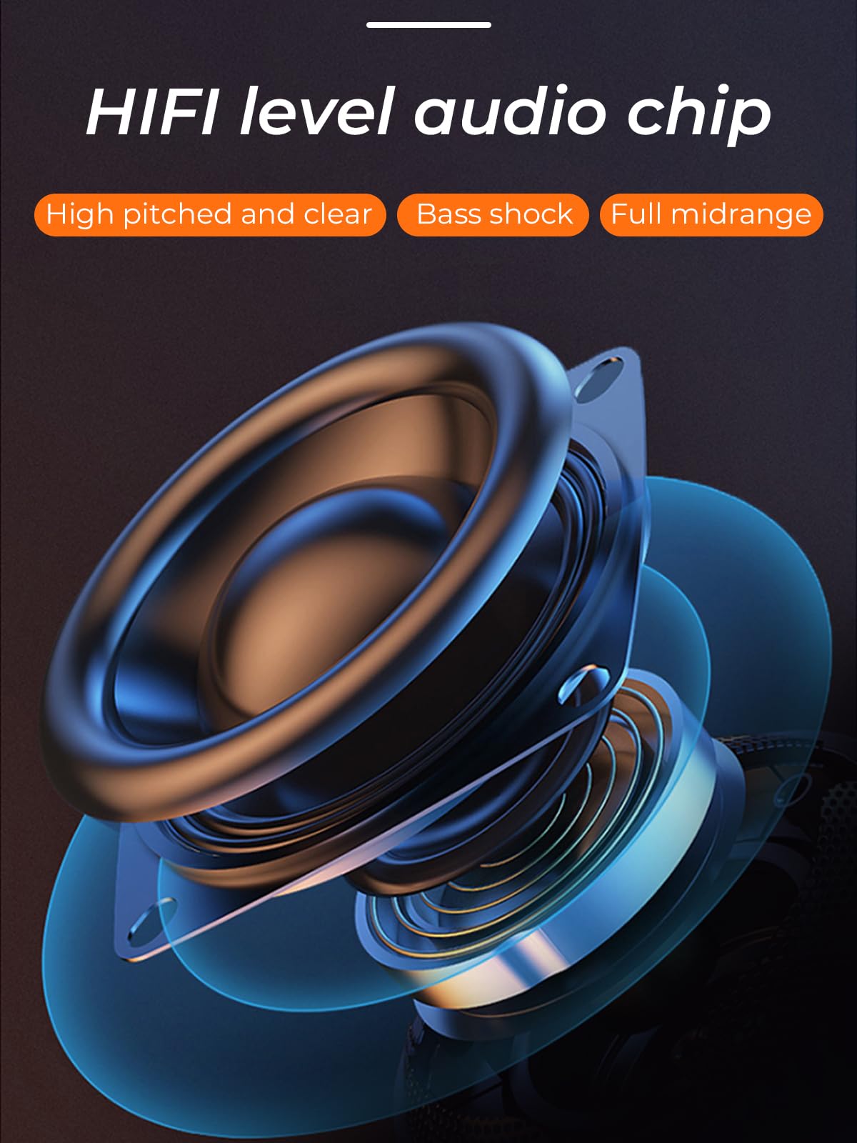 Bluetooth Speaker Portable Media Players Clear Loud Stereo Sound Deep Bass Wireless Speaker With Lights TWS IPX5 Waterproof Small Speakers Long Playtime for Home/Party/Outdoor/Beach Electronic Gadgets