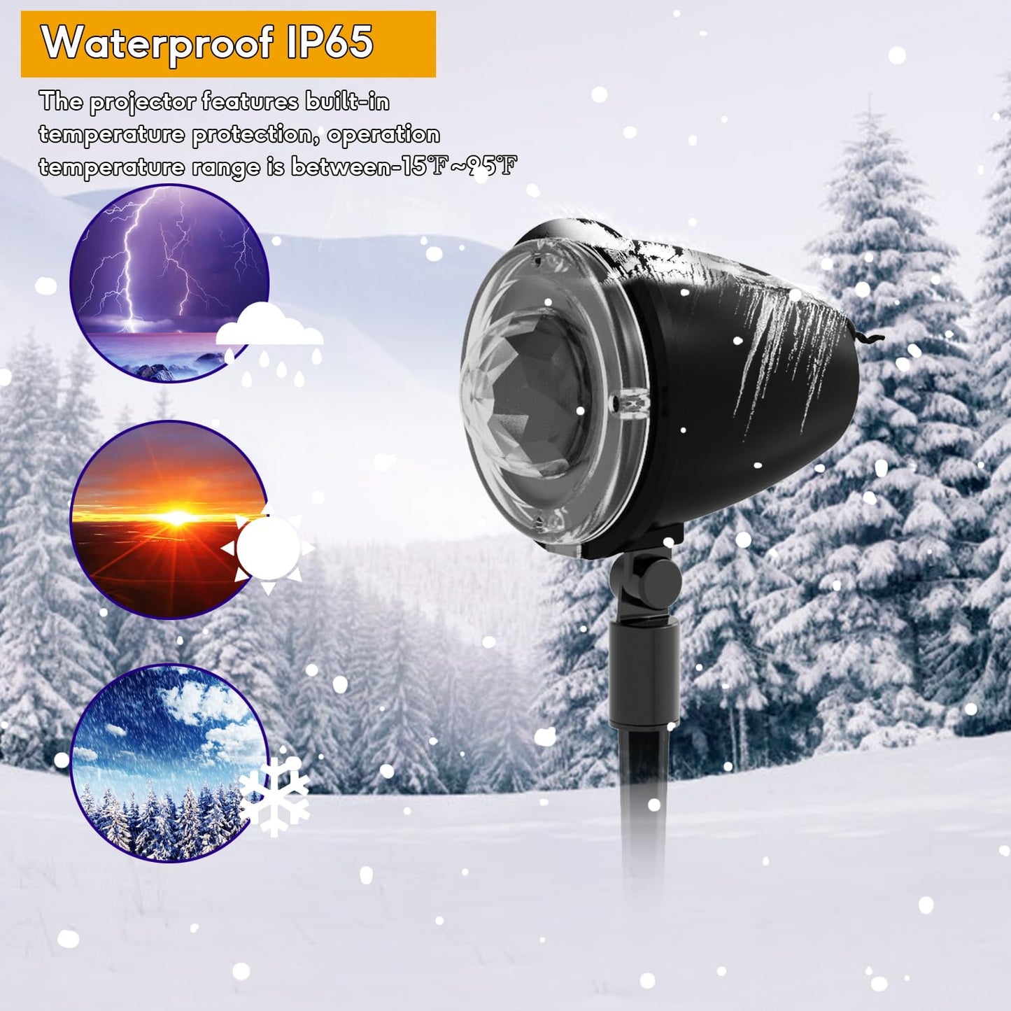 Christmas Lights Projector Outdoor,Holiday Lights Projector,Water Wave Aurora Holiday Spotlight with Remote,Waterproof LED Landscape Light for Wedding Garden Landscape Wall Tree Decoration