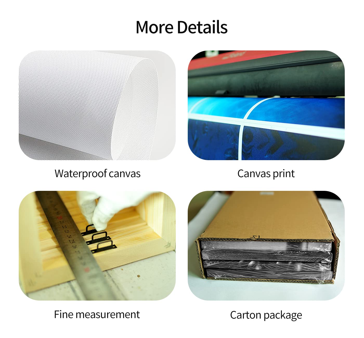 Blue Abstract Wall Art-Grey Abstract Picture 3 Piece Living Room Office Canvas Wall Art Print Wall Painting Modern Artwork for Home Bedroom Wall Decor