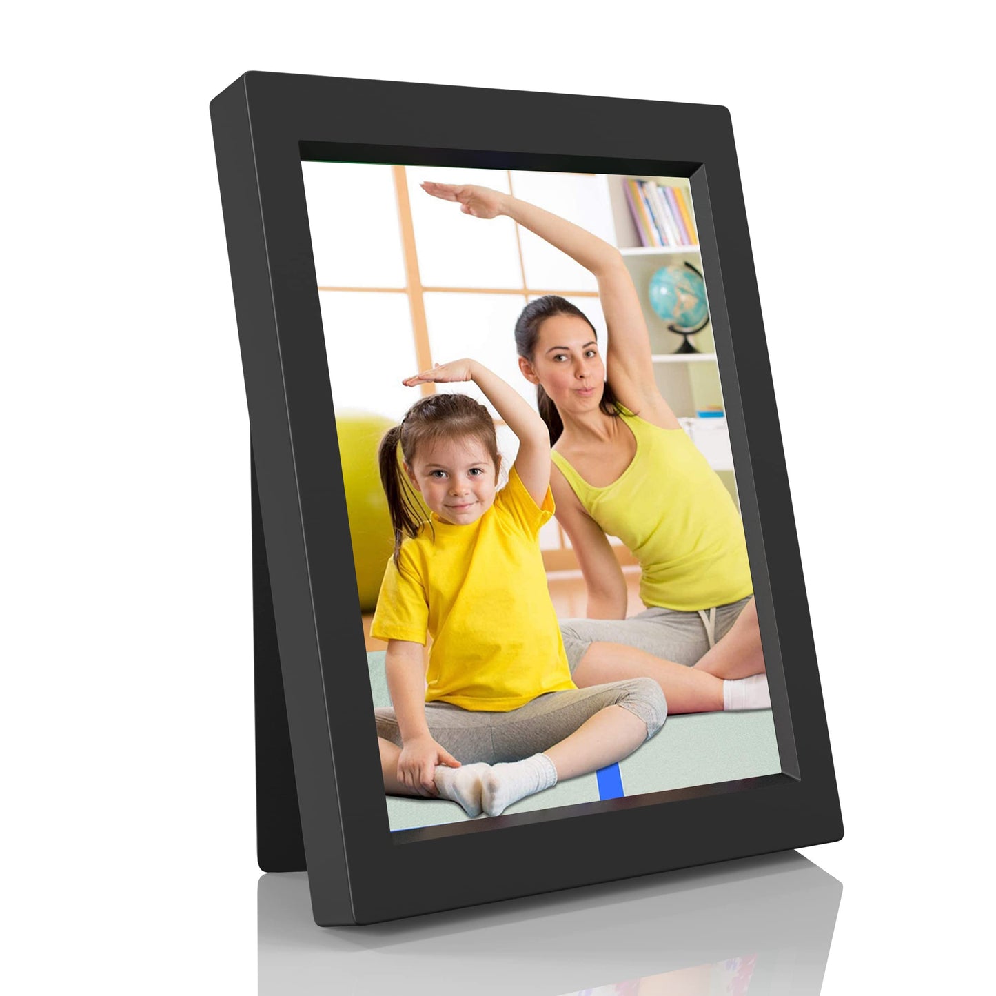 KWANWA 5x7 Picture Frame, Personalized 20S Voice Recordable Photo Frame, Vertical or Horizontal, Tabletop & Wall Mount, Gifts for Boys & Girls, Mother, Father, Grandparents, Birthday, Christmas