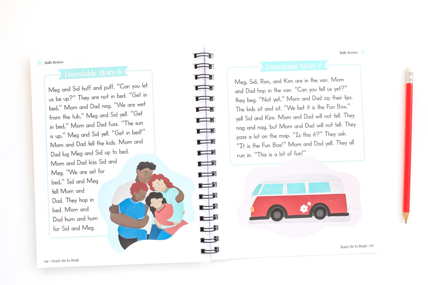 Teach Me to Read: A Parent Guided Student Workbook for Kids to Learn to Read Using Phonics, Decodables and the Science of Reading (Video Tutorials Included)