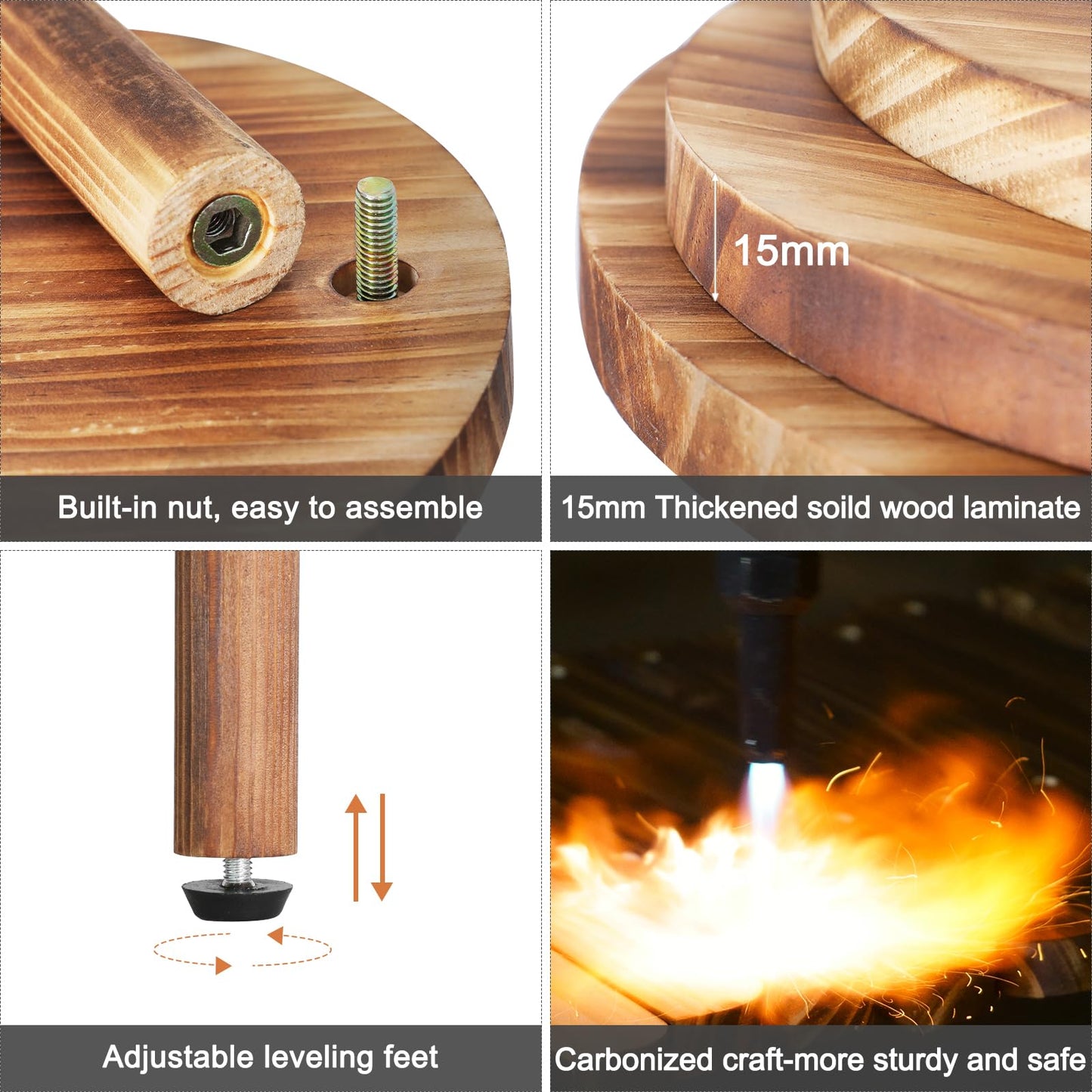 Jotboom Concave Plant Shelf Indoor,3 Tiers Deformable Oval Plant Stand,Long Flower Pot Stand for Multiple Plants,Low Plant Holder for Patio Balcony Living Room Office