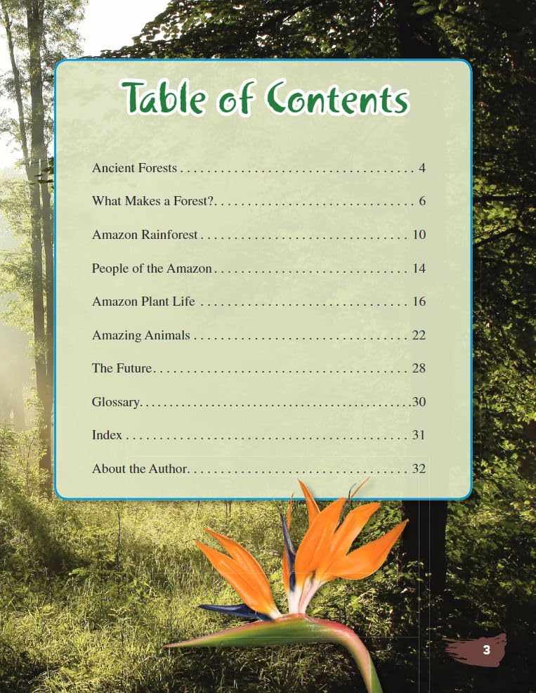 Amazon Rainforest (TIME FOR KIDS Educational Reader for 3rd Grade students, Kids age 6-10 ) (TIME FOR KIDS® Nonfiction Readers)