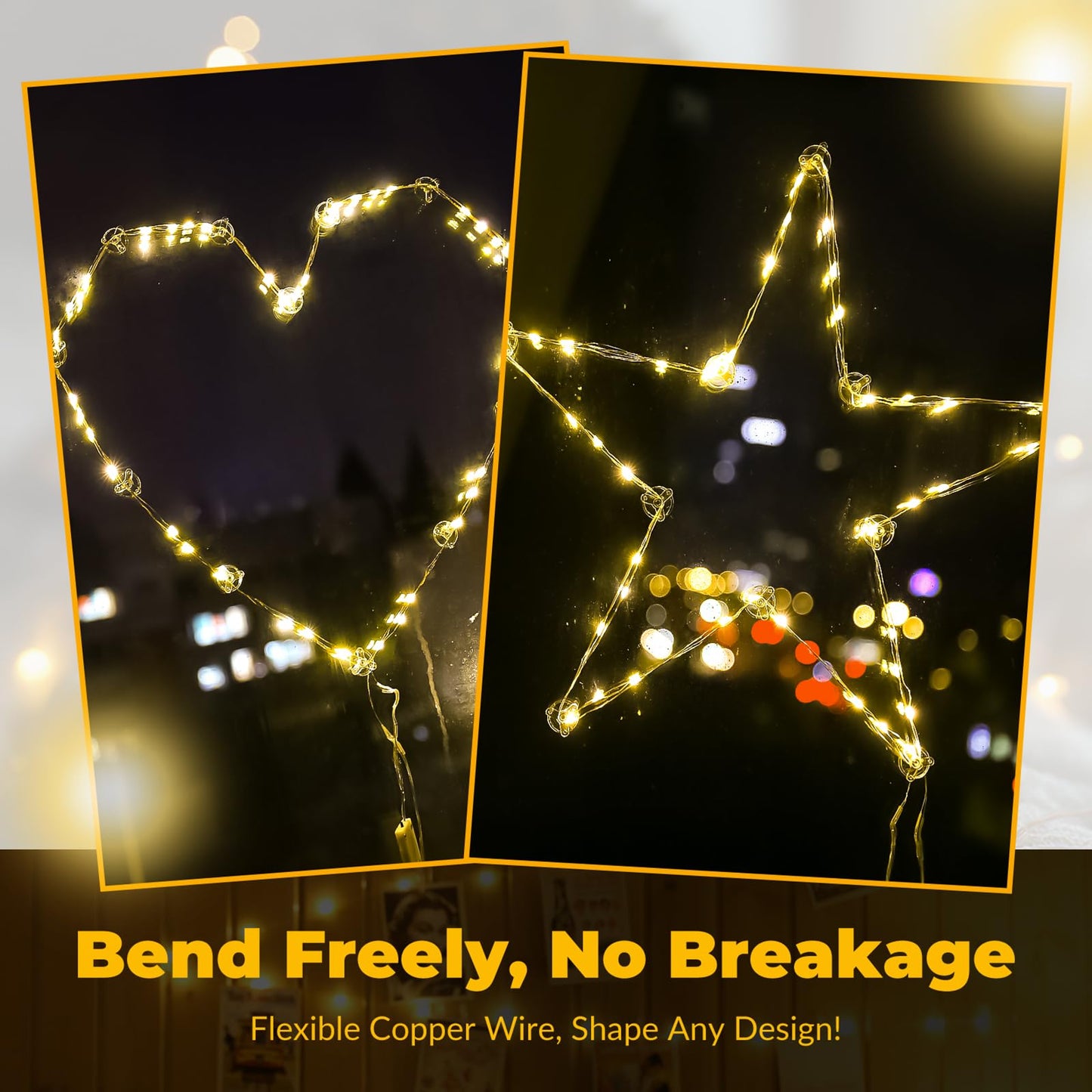 ZSJWL 30 Pack Fairy Lights Battery Operated Warm White,7Ft 20LED Mini String Light, Waterproof Twinkle Light Silver Copper Wire Lights for Wedding Party Bedroom Christmas Table Decoration