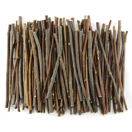TKOnline 100Pcs 10cm 0.1-0.2 Inch in Diameter Wood Log Sticks for DIY Crafts Photo Props Craft Sticks, Wood Crafts, Sticks inch
