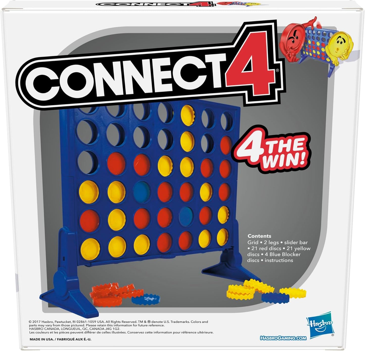 Hasbro Gaming Connect 4 Strategy Board Game for Ages 6 and Up (Amazon Exclusive)