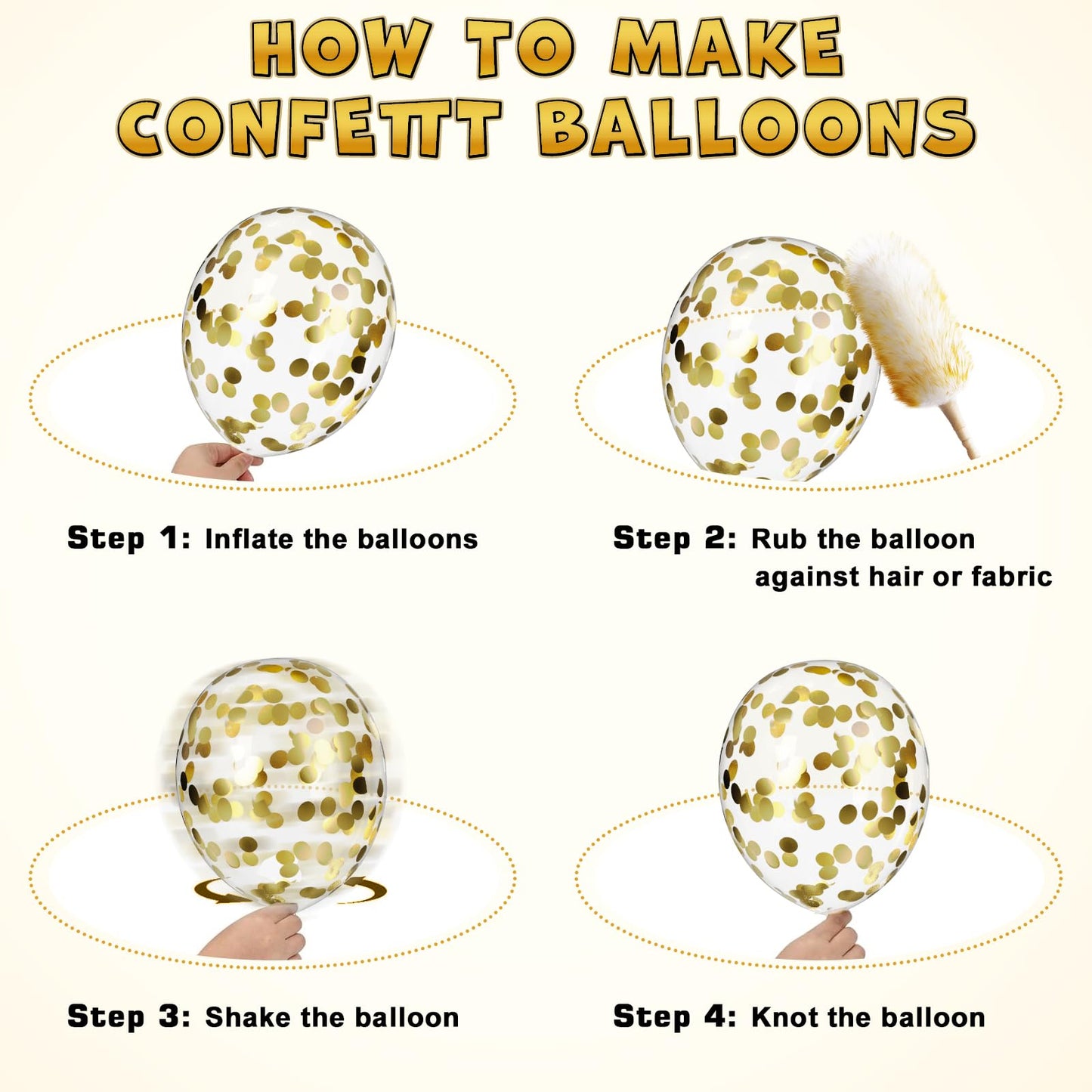 Black and Gold Balloons,75PCS Gold and Black Balloons,12in and 5in Black Gold Latex Party Balloons for Birthday, New Years, Wedding, Graduation Decorations