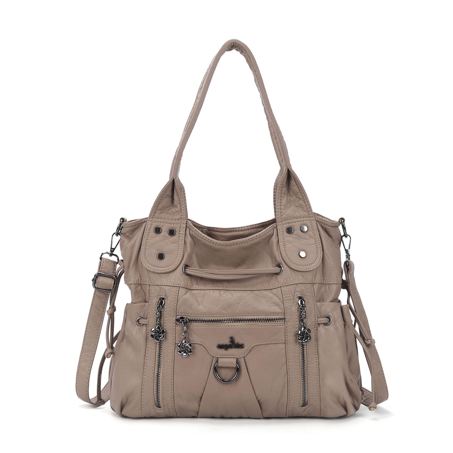 Angel Kiss Hobo Bags for Women Fashion Shoulder Bag Ladies Purses and Handbags Roomy Tote Bags Purse with Crossbody Strap