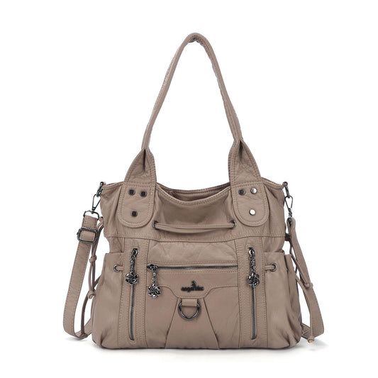 Angel Kiss Hobo Bags for Women Fashion Shoulder Bag Ladies Purses and Handbags Roomy Tote Bags Purse with Crossbody Strap