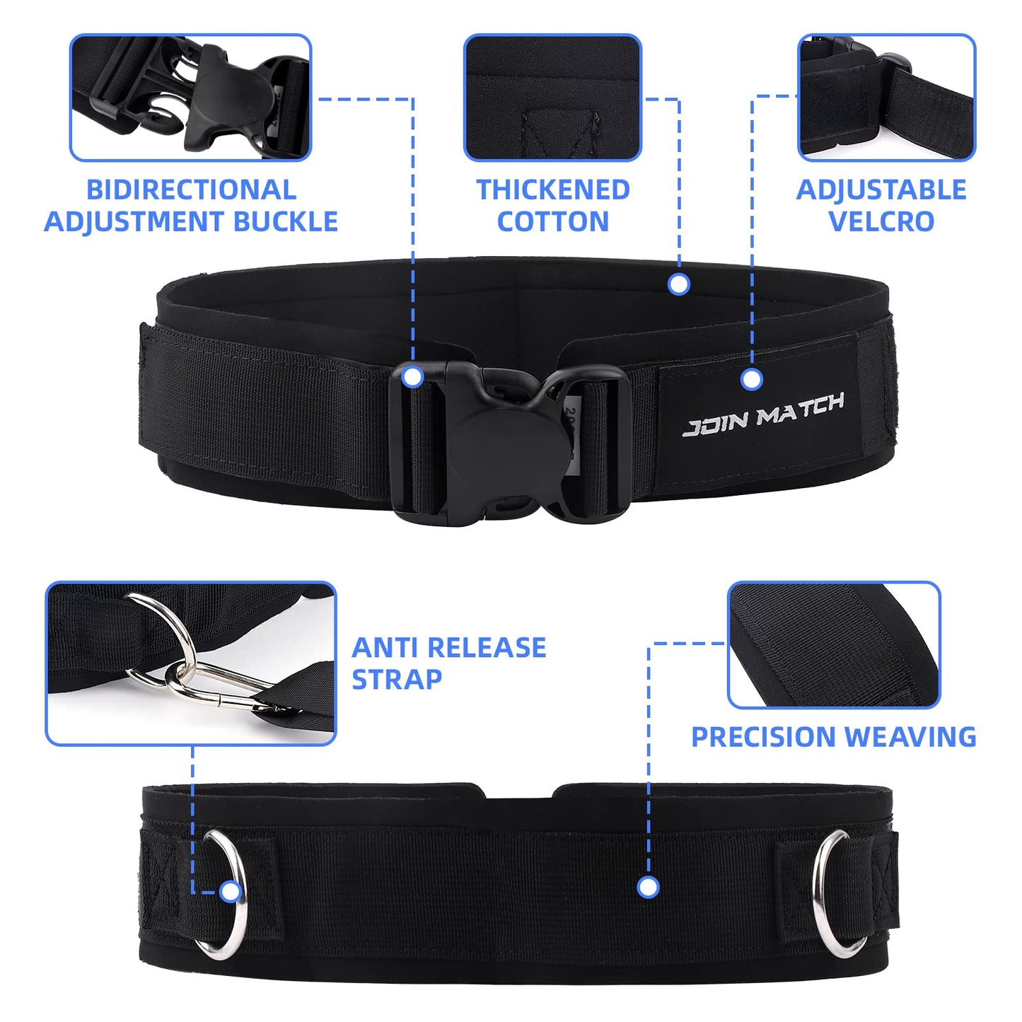 Workout Suspension Resistance Trainer System, Exercise Explosive Force Bounce Physical, Training Resistance Rope Improve Speed，Stamina, Mobility, Strength and Help You Build Muscle.