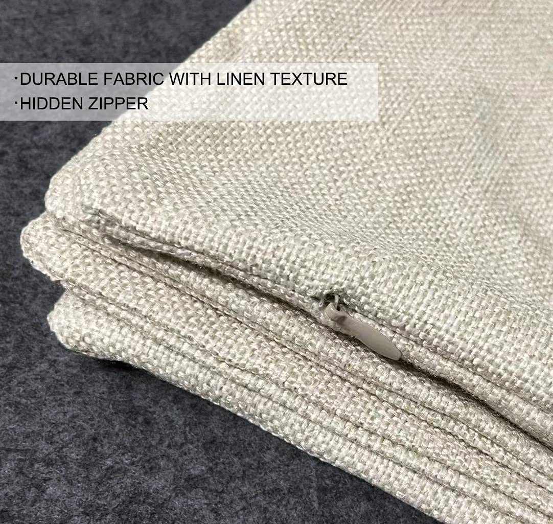 HUYAW Reserved for The Dog Claw Welcome We Hope You Like Dogs Decorative Throw Pillow Cover, Funny Dog Lover Gifts for Women, Funny Dog Quotes Pillow Covers 18 x 18 Inch Room Bed Sofa Decor Set of 4