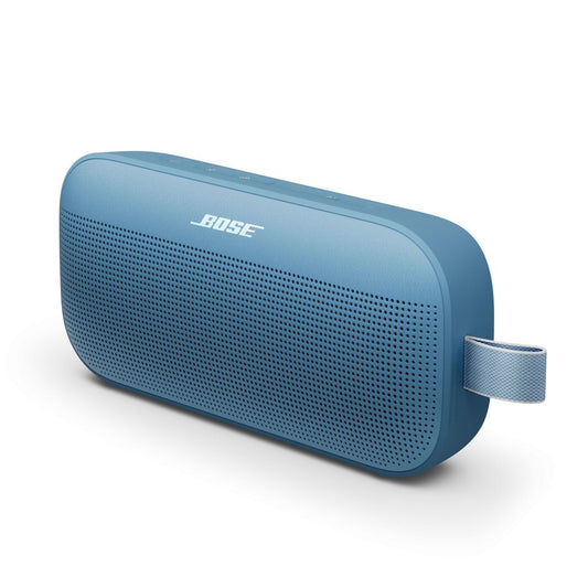 Bose SoundLink Flex Portable Bluetooth Speaker (2nd Gen), Portable Outdoor Speaker with Hi-Fi Audio, Up to 12 Hours Battery Life, Waterproof and Dustproof, Blue Dusk