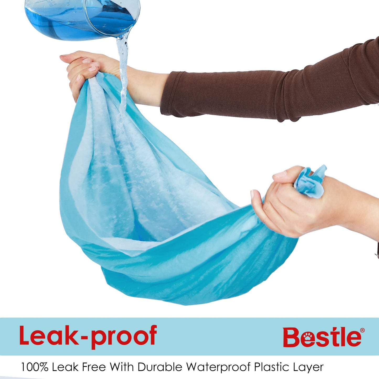 BESTLE Pet Training and Puppy Pads Pee Pads for Dogs 22"x22" Super Absorbent & Leak-Proof