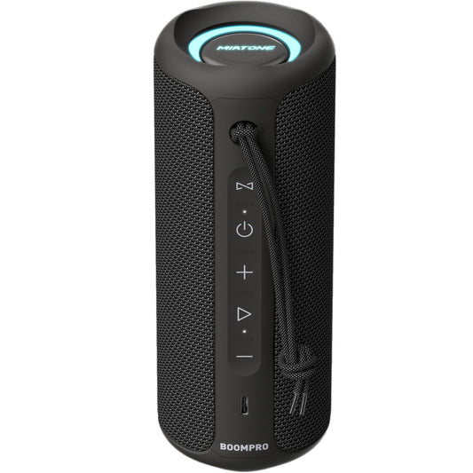 MIATONE Bluetooth Speakers 36W Portable Speaker with Stereo Sound Bass, Bluetooth 5.3 Wireless USB Type C Outdoor, 5000mAh 24H Playtime IPX7 Waterproof, Boy Friend Gifts for him (Black)