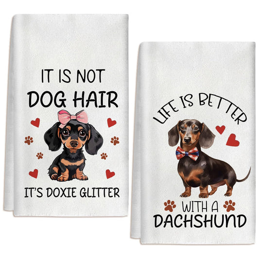 2 Pcs Camping Kitchen Towels Campers Towel Camping Lover Gifts for Him 24 x 16 Inch Decorative Dish Towels Camping Accessories for Camping Kitchen