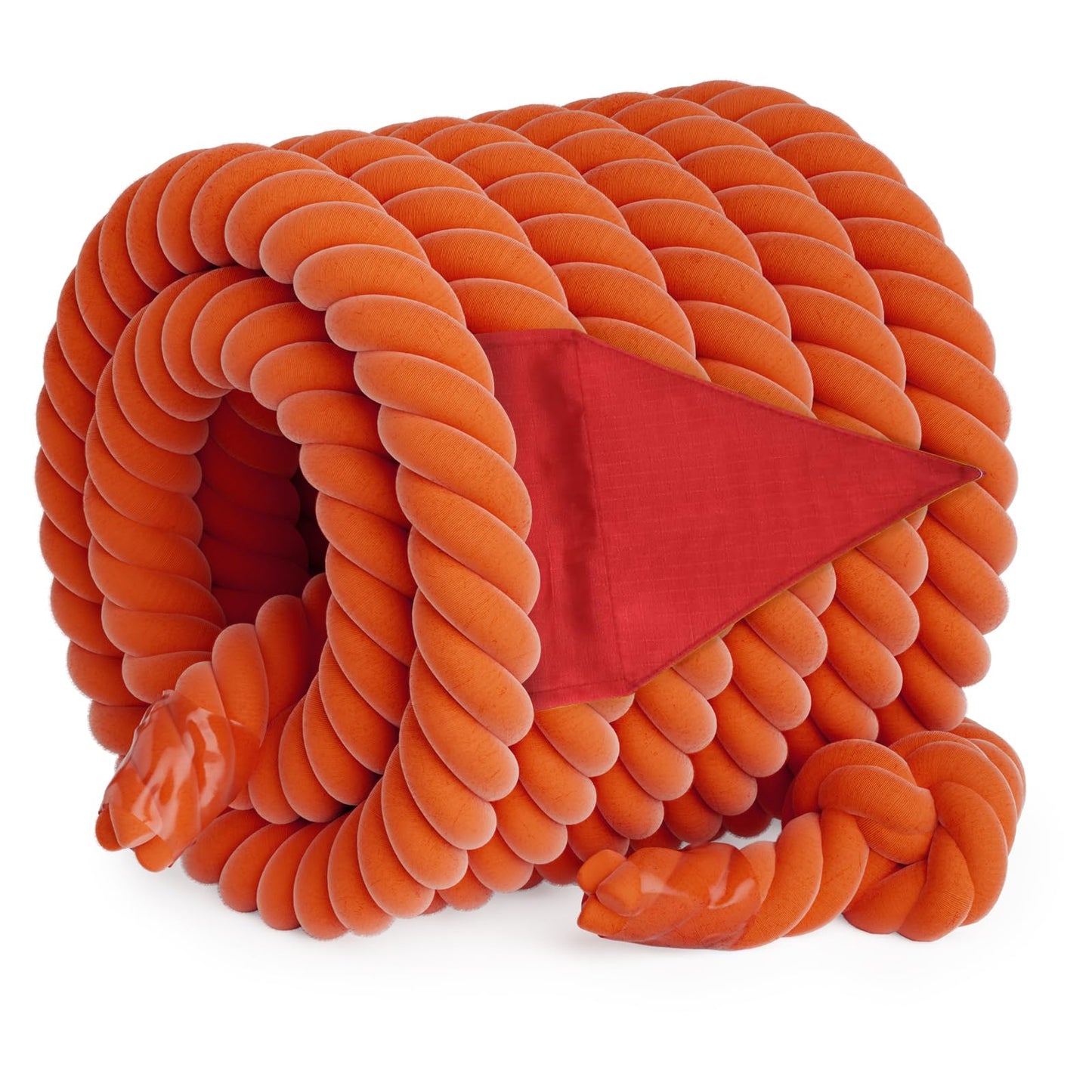 X XBEN Tug of War Rope with Flag for Kids 20FT, Teens and Adults, Soft Cotton Rope Games for Team Building Activities, Family Reunion, Birthday Party