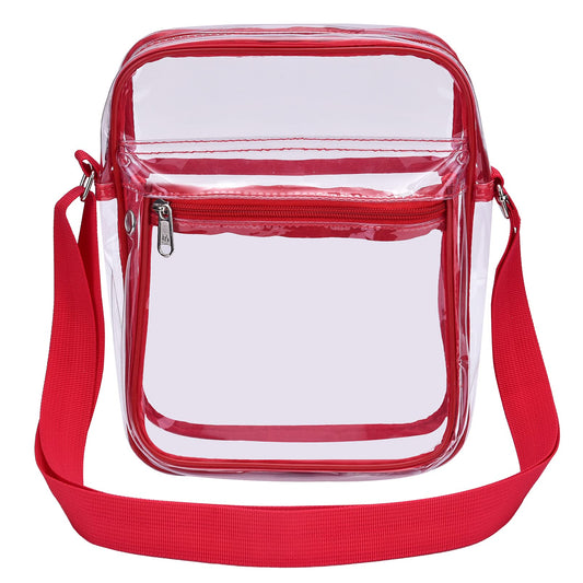 USPECLARE Clear Purse for Stadium Events Clear Messenger Bag for Men and Women