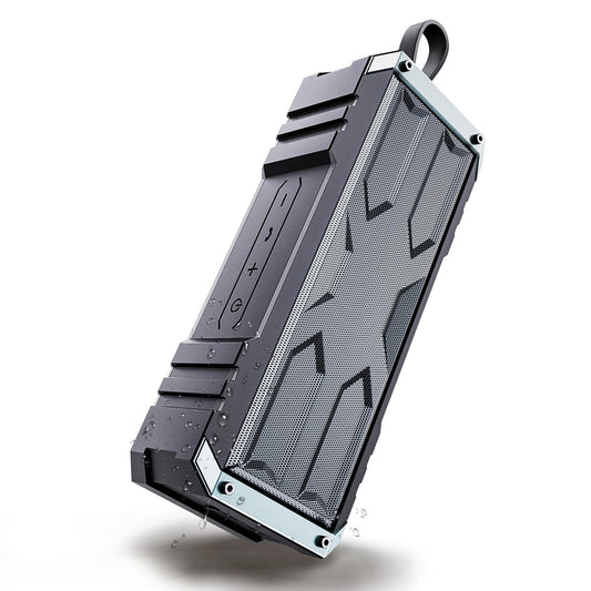 comiso Bluetooth Speaker, 5.3 Rugged Bluetooth Speakers with 20W Stereo Sound, IPX7 Waterproof, 24H Playtime, Small Speakers Blue Tooth Wireless with Deep Bass for Home, Outdoor, Beach, Travel