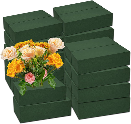 CANIPHA 30Pieces Floral Foam Blocks, Green Floral Foam for Flower Arrangements, Flower Foam Blocks Florist Foam Dry Foam Plant Foam Wet Foam for Artificial Flowers, (5.5 X 3.2 X 1.8 Inches)