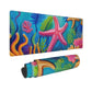 Gaming Mouse Pad,Large Non-Slip Rubber Base Mousepad,Keyboard Mouse Mat,Desk Pad with Stitched Edges,31.5x11.8inch,Starfish