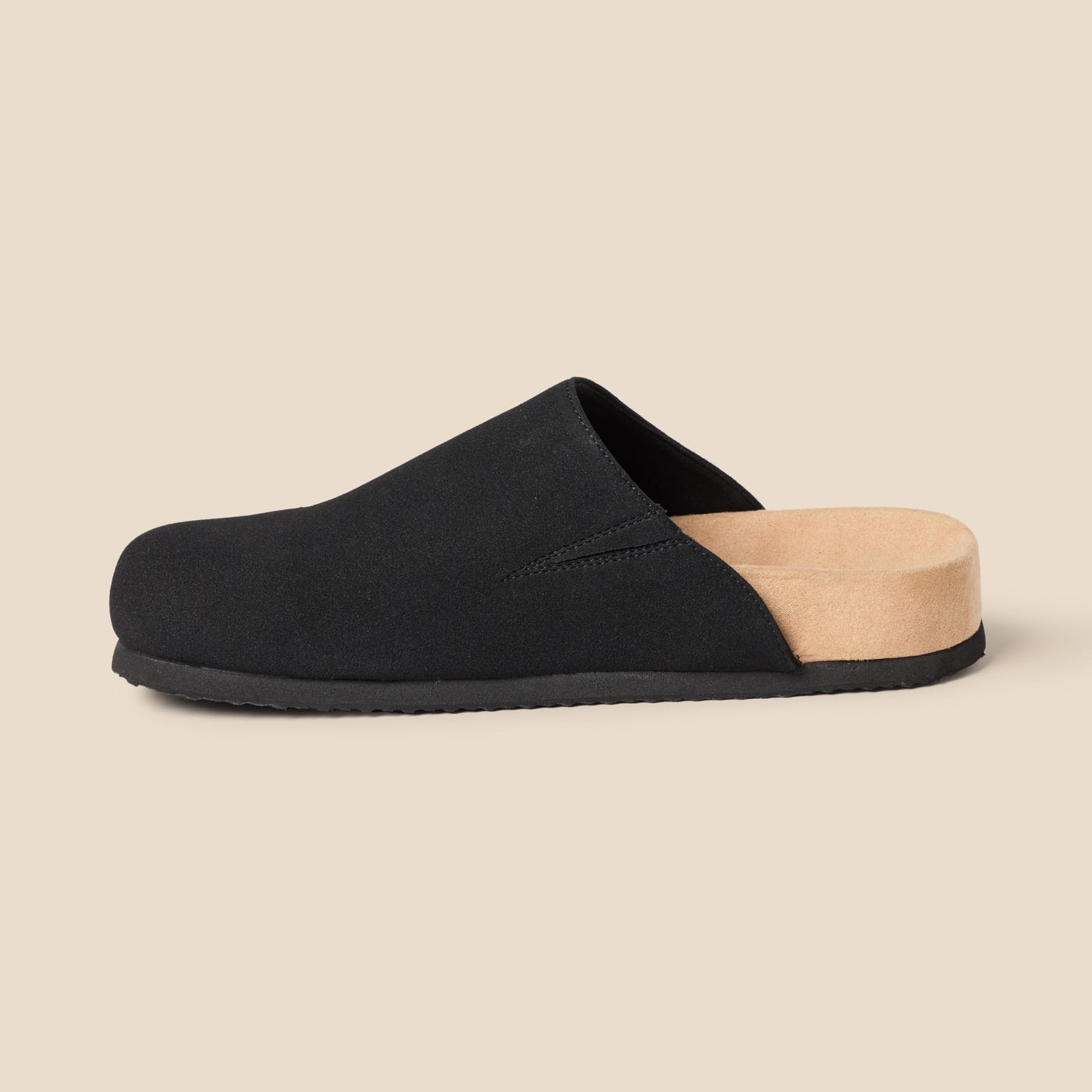 Amazon Essentials Men's Comfort Clogs, Black, 7