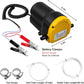 12V 60W Oil Extractor Pump, Upgraded Oil Change Pump, Diesel Fluid Transfer Pump Extractor Scavenge Suction for Car Boat Tractor Truck RV ATV