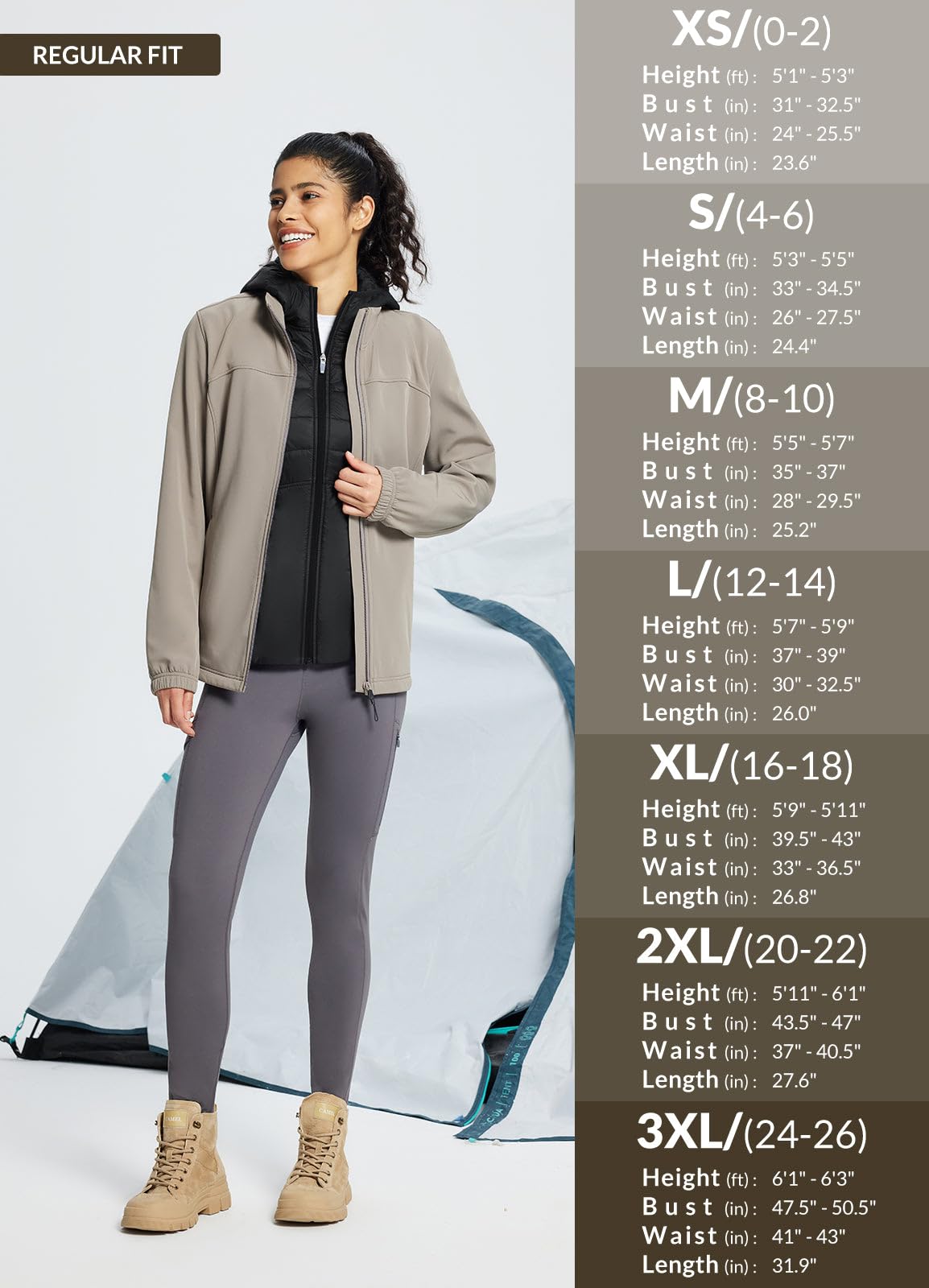 baleaf Puffer Vest Women Running Vests Sleeveless Fall Winter Hooded Slim Fit Lightweight Hybrid Water Resistant Down Jacket Black M