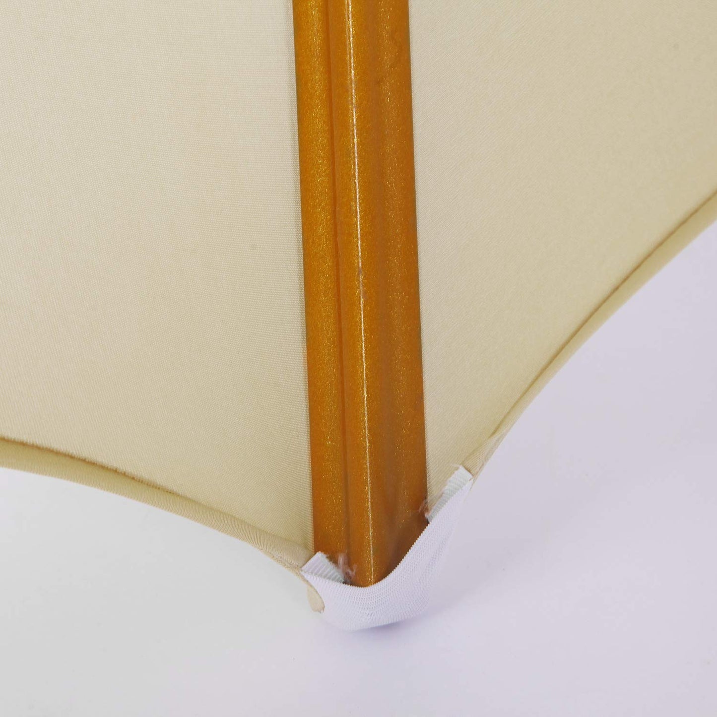 Peomeise Stretch Spandex Chair Cover for Wedding Party Dining Banquet Event with Open Back (Champagne,6pcs)