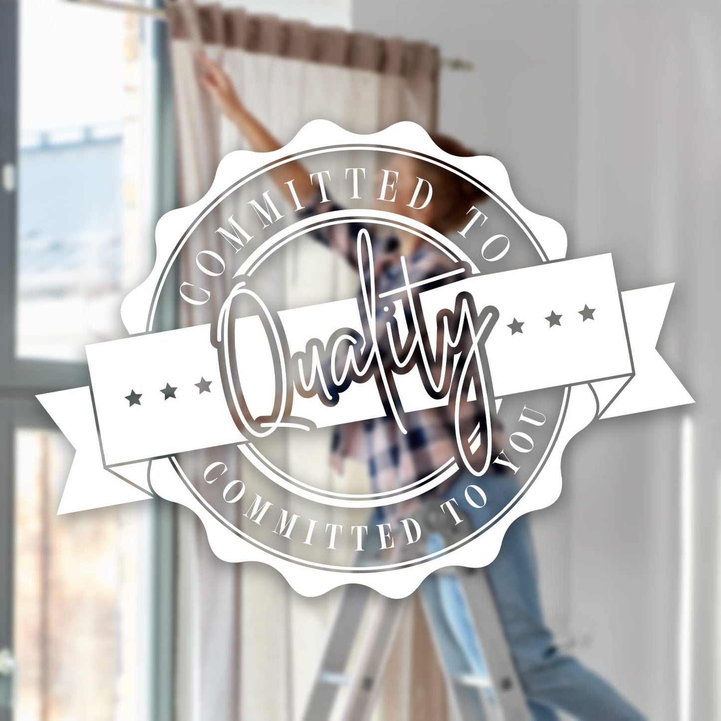 Elegant Comfort Luxury Curtain/Window Panel Set with Attached Valance and Backing 54" X 84 inch (Set of 2), Beige