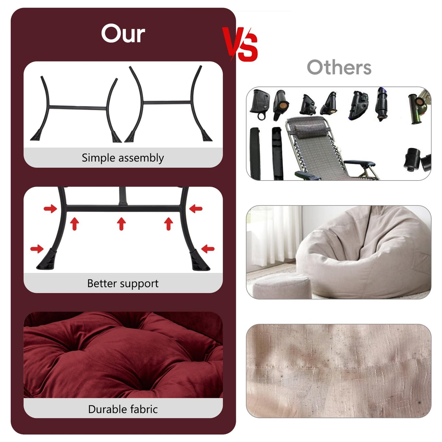 Congermom Lazy Chair with Folding Ottoman Modern Large Accent Chair,Contemporary Lounge Leisure Sofa Chair with Armrests Upholstered Sofa Armchair Reading Chair for Bedroom,Dorm&Office (Dusty Rose-f)