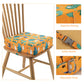 Toddler Booster Seat for Dining Table Kitchen Chair, Stronger Support Double Safe Straps Portable Booster Seat Dining Toddler, High Cushion for Travel Home with Non-Slip Bottom (Orange)