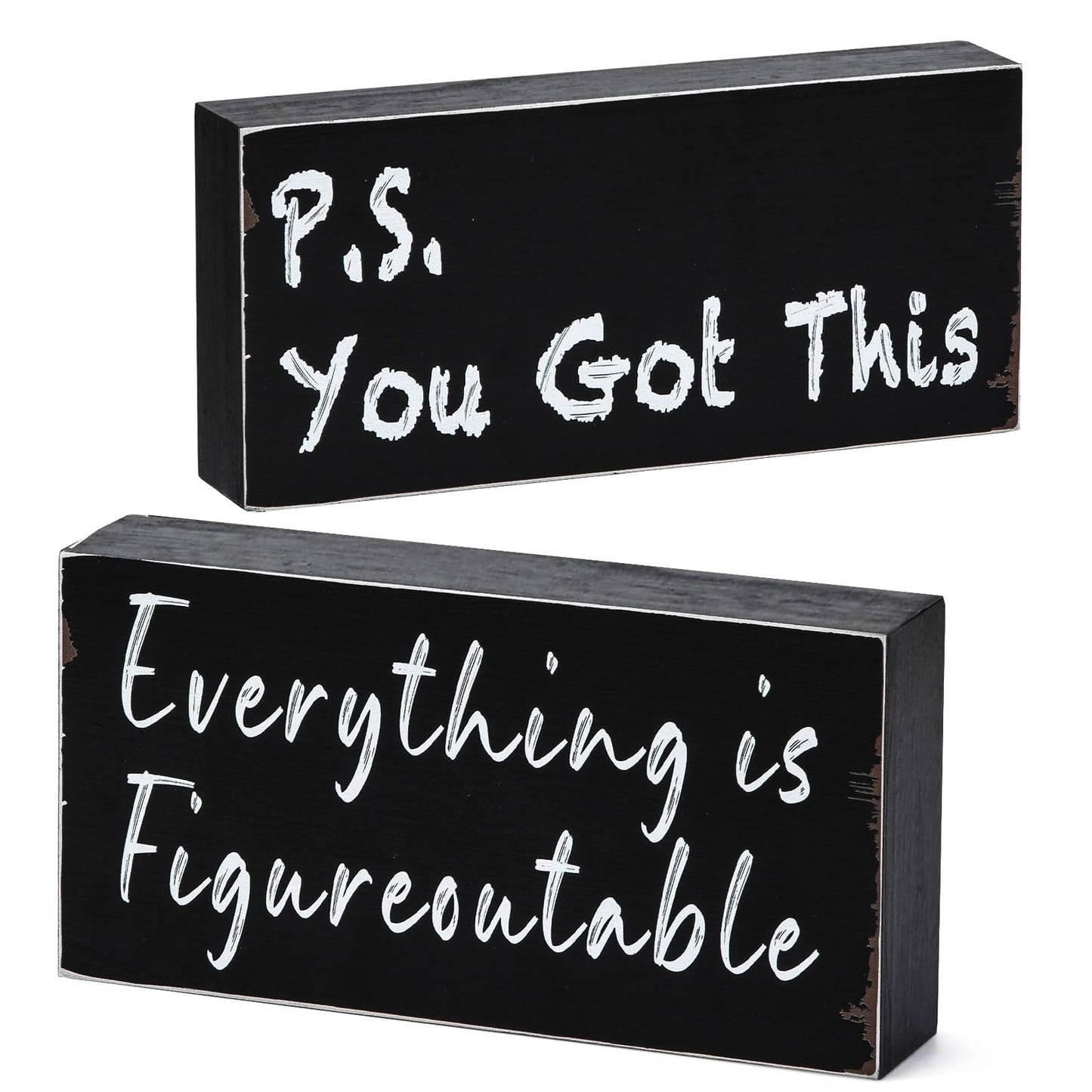 Suertree Office Decor Desk Accessories Home Desk Decor Cubicle Accessories - Inspirational Gifts for Friends