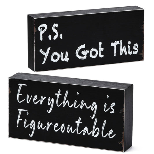 Suertree Office Decor Desk Accessories Home Desk Decor Cubicle Accessories - Inspirational Gifts for Friends