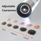 2 in 1 Salt and Pepper Grinder Stainless Steel Pepper Mill Grinder Refillable Adjustable Coarseness Mills for Sea Salt, Small Peppercorn, Black Pepper