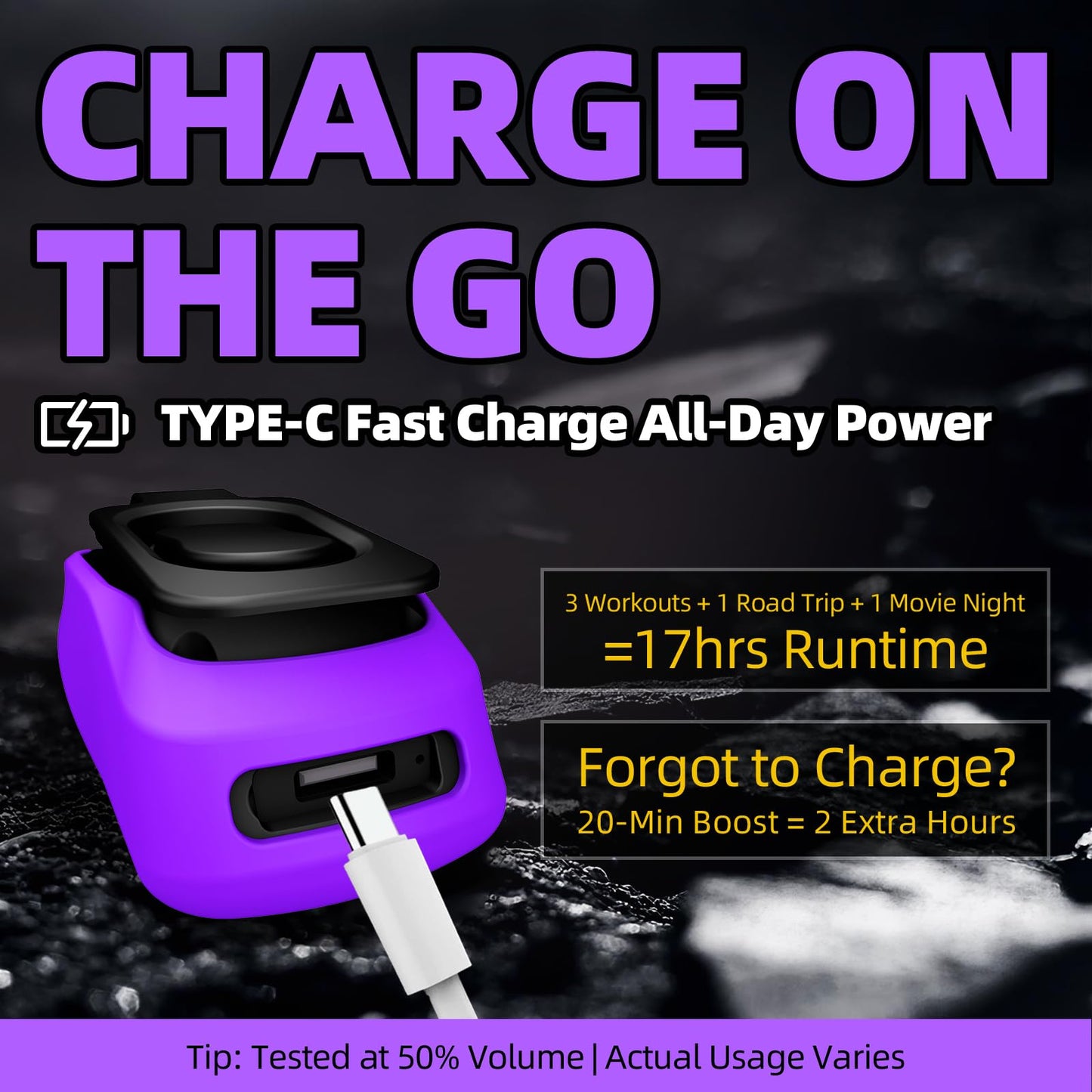 PROHEAR MC001 Wearable Bluetooth Speaker - 45g Portable Small Speaker with Magnetic Clip-On, IP66 Waterproof Certified, Built-in Mic, Voice Assistant for Hands Free Calls, Working Man Gifts(Black)