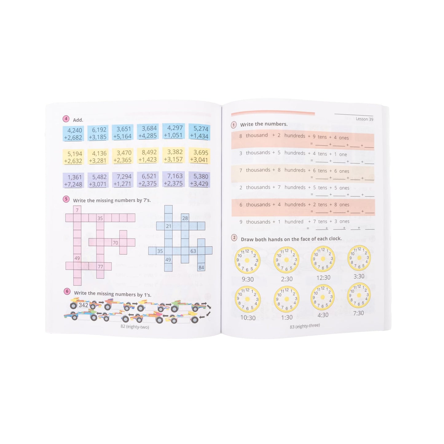 Horizons 2nd Grade Math Student Book 1 (Lifepac)